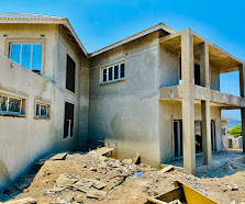 Construction team collaborating